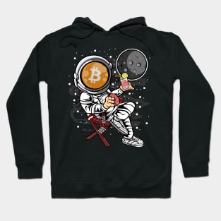 Retirement Plan Astronaut Bitcoin BTC Coin To The Moon Crypto Token Cryptocurrency Blockchain Wallet Birthday Gift For Men Women Kids Hoodie